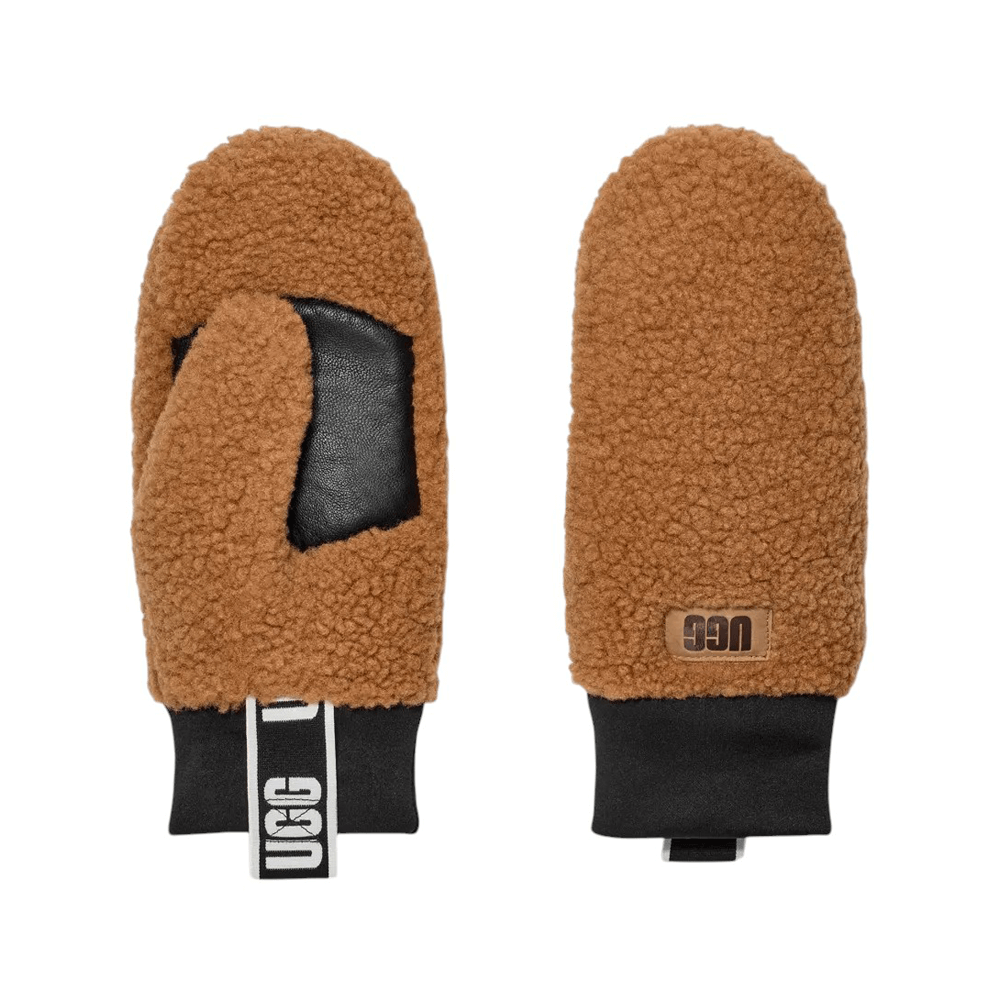 UGG Uggfluff Mitten With Logo